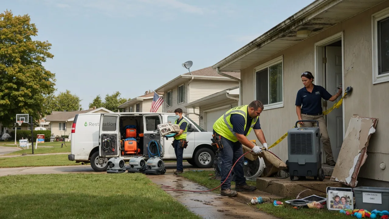Water Damage Restoration in Grant City, MO near me